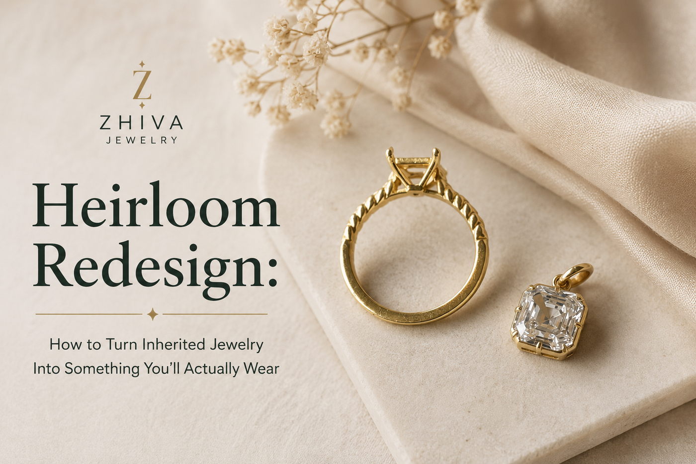 Heirloom Redesign: How to Turn Inherited Jewelry Into Something You'll Actually Wear
