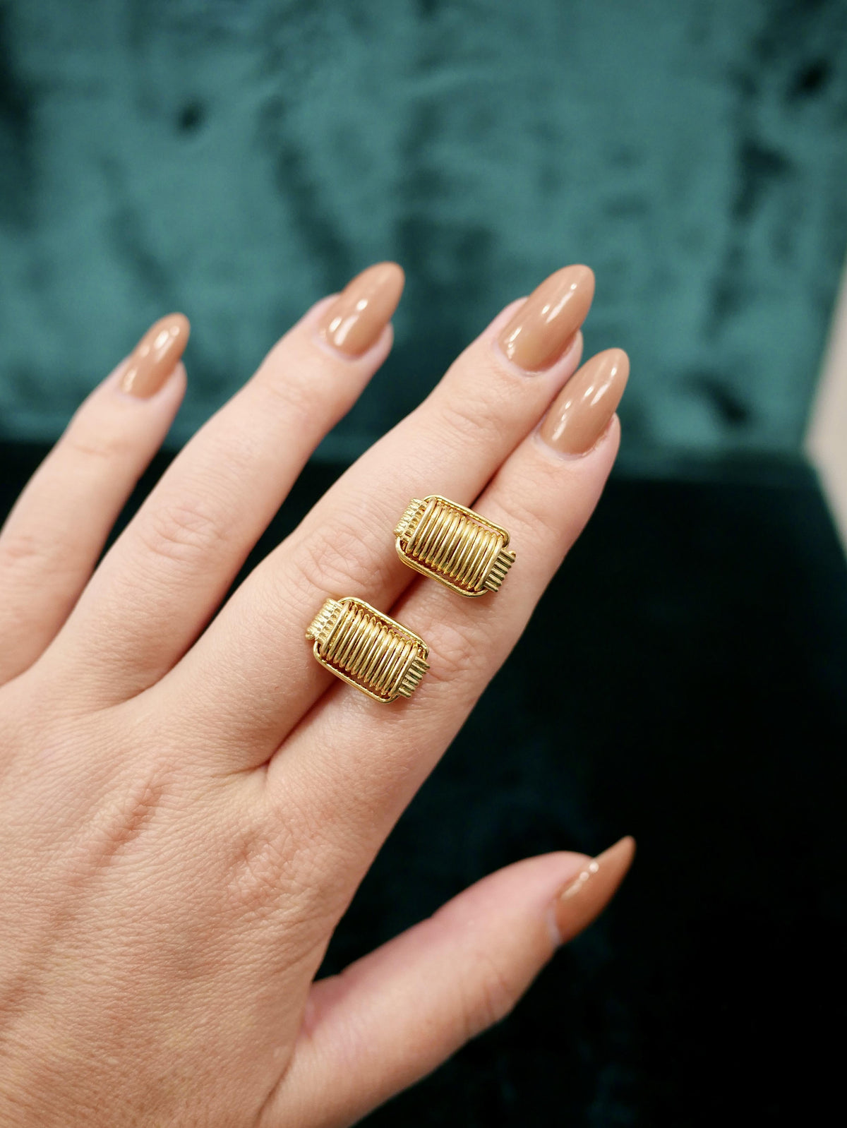 Gucci Vintage 18k Yellow Gold Cufflinks